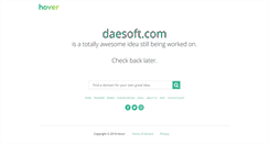 Desktop Screenshot of daesoft.com