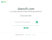Tablet Screenshot of daesoft.com